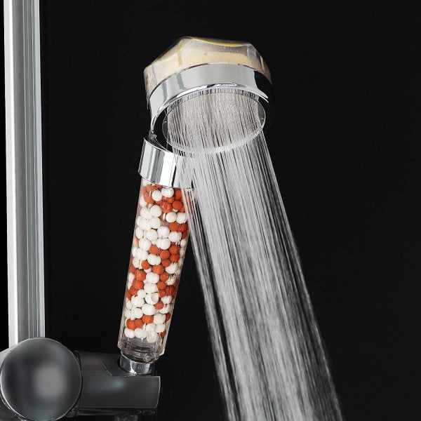 Mejora tu ducha con esta alcachofa ahorradora de tres filtros iónicos -  Showroom